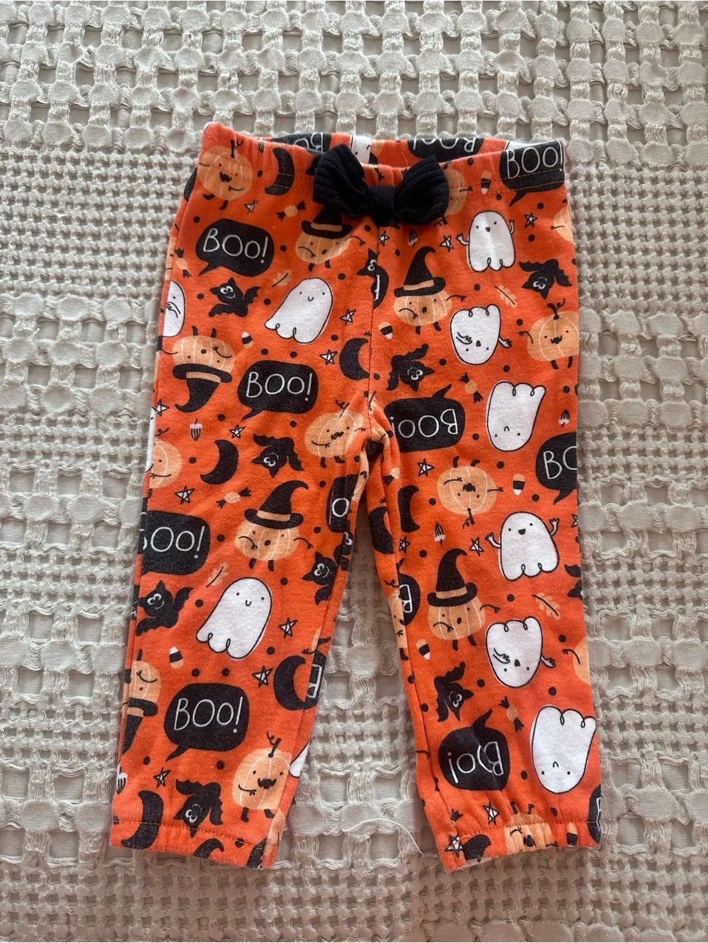 Halloween Ghost Print Pants